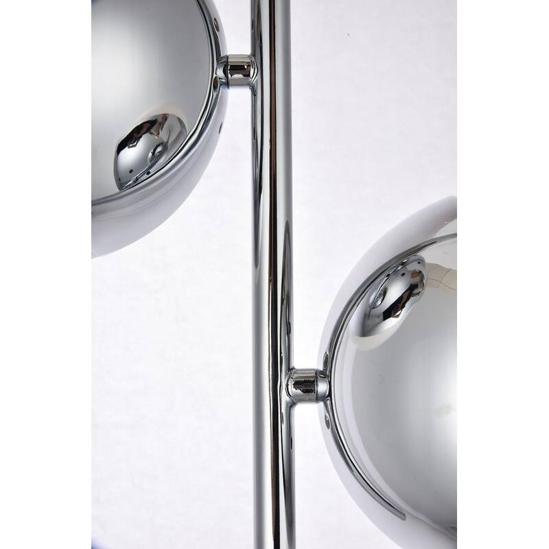 Mid-century Modern Frosted White Glass Table Lamp
