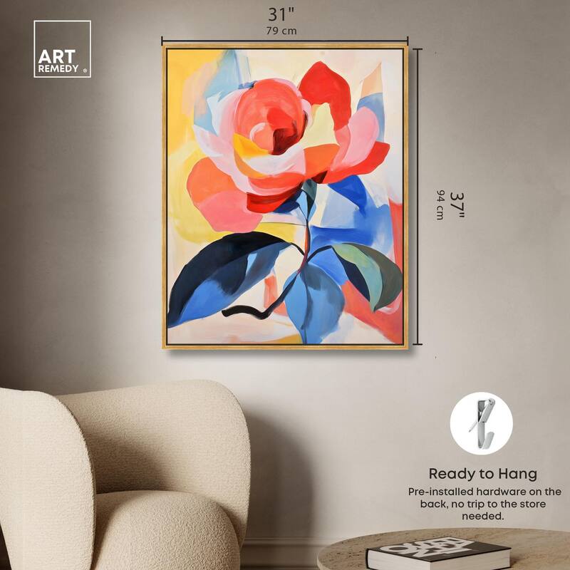 Chromatic Explosion II Canvas by Art Remedy