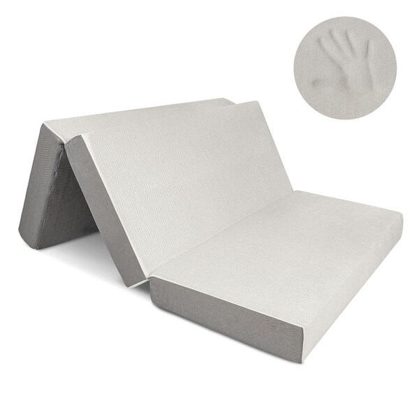Milliard Twin XL 6 inch Memory Foam Tri fold Mattress On Sale