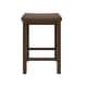 preview thumbnail 52 of 65, Now Furniture Solid Wood Backless Saddle Seat Counter Height Stool