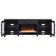 preview thumbnail 17 of 56, Quincy TV Stand with Fireplace Insert