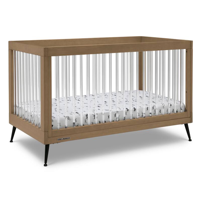 Sloane 4-in-1 Acrylic Convertible Crib, Greenguard Gold Certified