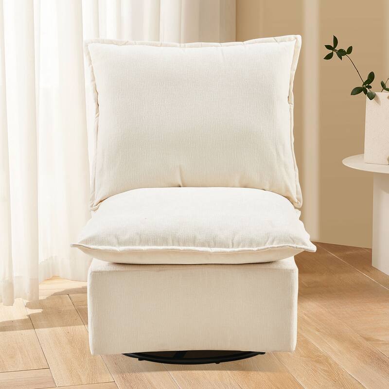 Detachable Chenille Single 360 Swivel Rocking Rocker,360 Swivel Sofa Chair & Single Sofa Lounge