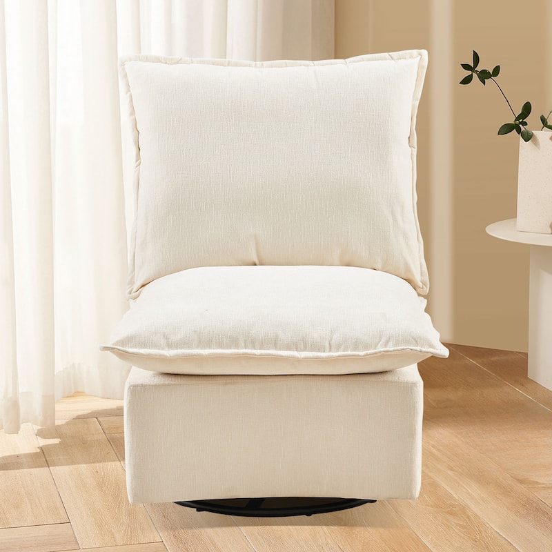 Detachable Single 360 Swivel Rocking Rocker,Sofa Chair & Single Sofa Lounge,Comfortable Seating for Living Room & Bedroom,1PC