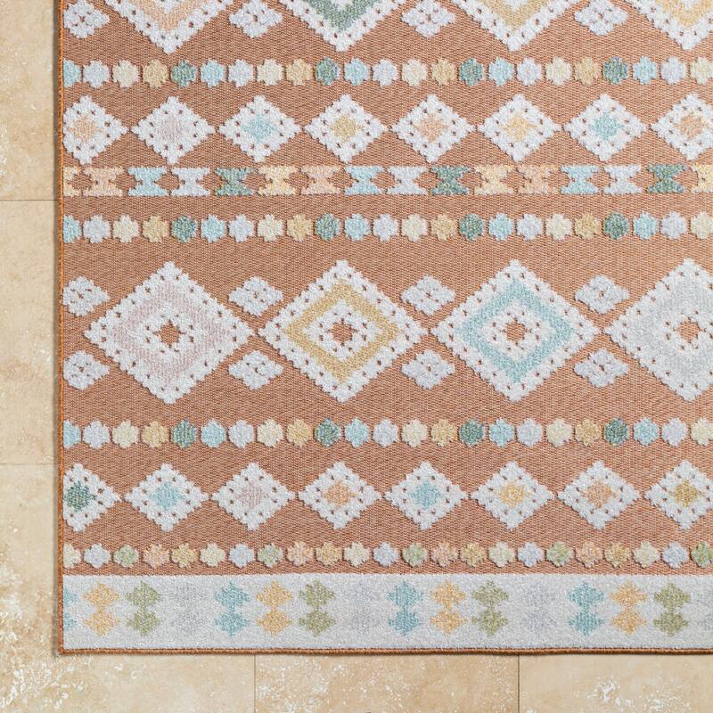 Livabliss Lakeside Coastal Indoor/Outdoor Area Rug