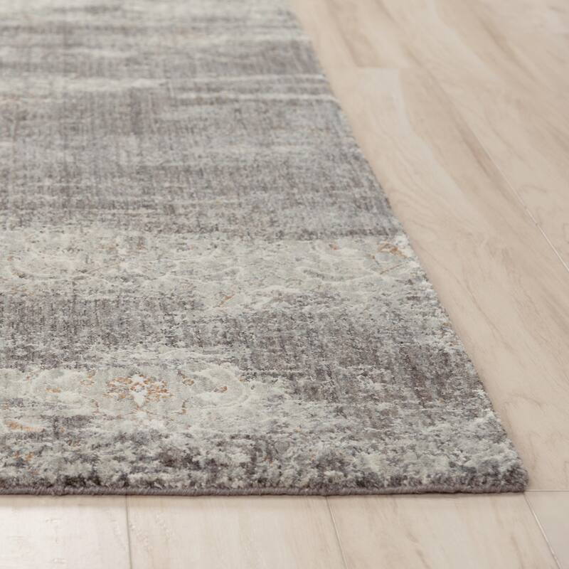 Alora Decor Cara Transitional Gray Recycled Polyester Area Rug