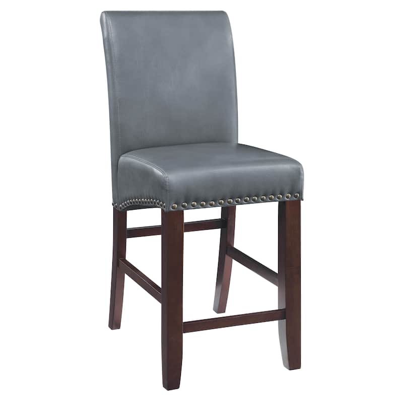 24" Parsons Barstool with Nailheads