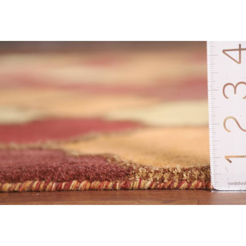 Trellis Gabbeh Indian Area Rug Hand-Tufted Wool Carpet - 5'0" x 8'0"