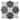 Siena 5" Star with Cross Deco Matte Ceramic Wall and Floor Tile (10.76 sq ft/case) - 54 Pack