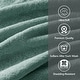 preview thumbnail 75 of 130, Madison Park Signature 800GSM Ultra-Soft 100% Cotton Absorbent Towel Set