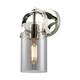 Option Polished Nickel / Light Smoke