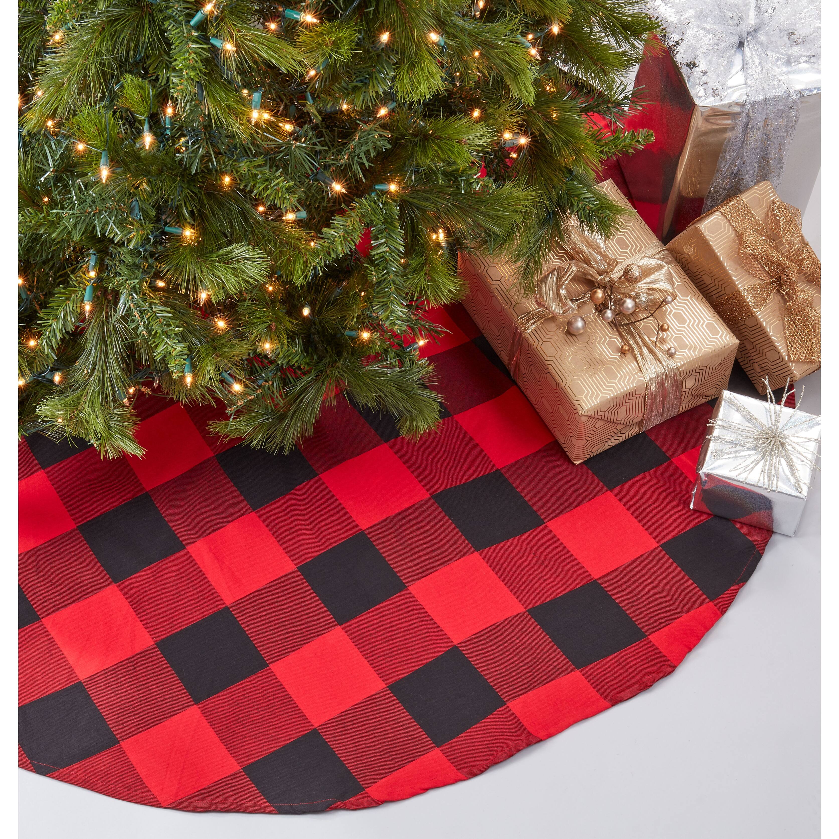Cotton Christmas Tree Skirt 