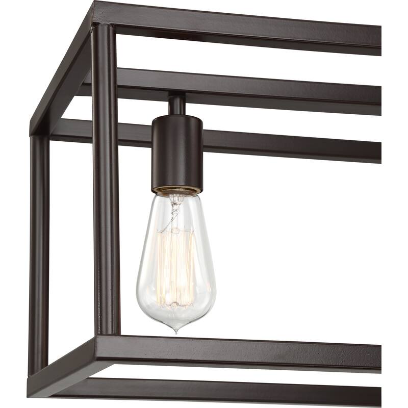 New Harbor 7-Light Linear Island Chandelier