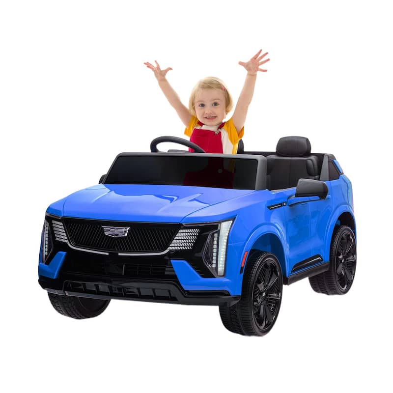 24V Ride on Car, Licensed Battery Powered Electric Vehicle - Blue