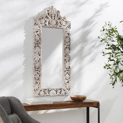 Shamya Traditional Wall Mirror - 53"H x 24"W