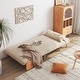 preview thumbnail 9 of 10, JASIWAY Modern Upholstered Convertible Sofa Bed