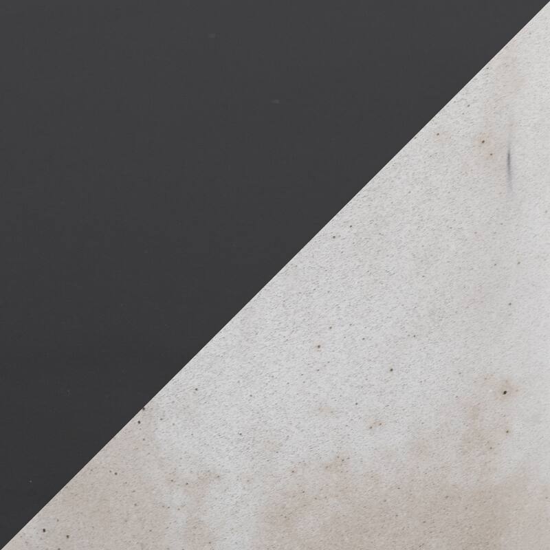 Carbon Loft Symbol Side Table with Concrete Base & Metal Top