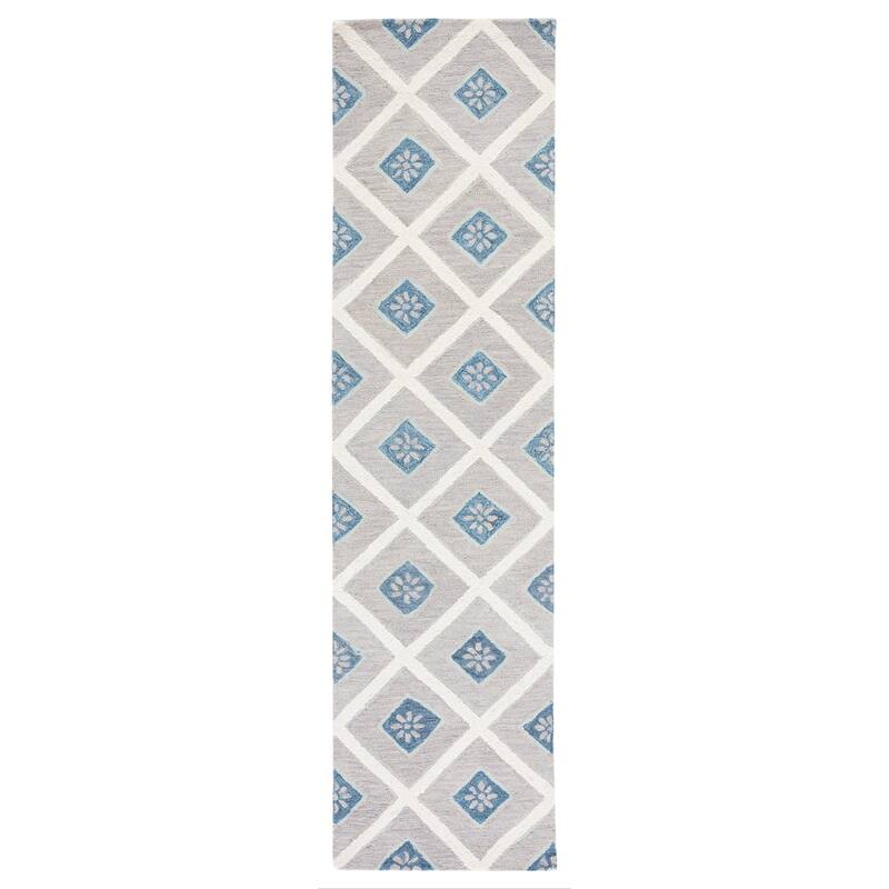 SAFAVIEH Handmade Metro Theona Diamond Trellis Wool Rug
