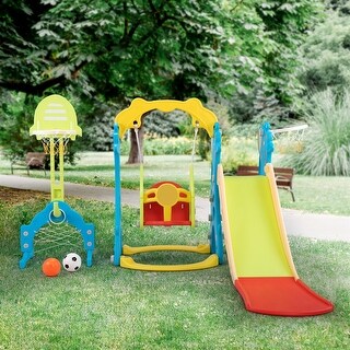 5 in 1 Slide and Swing Playing Set