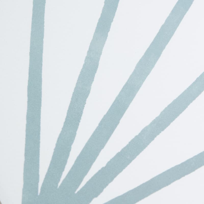Merola Tile Horizon Dawn Hex Aguamarina 7-3/4" x 9" Porcelain Floor and Wall Tile
