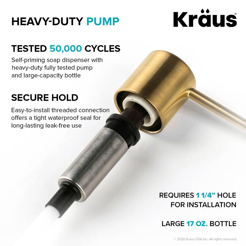 Kraus Kitchen Soap Dispenser