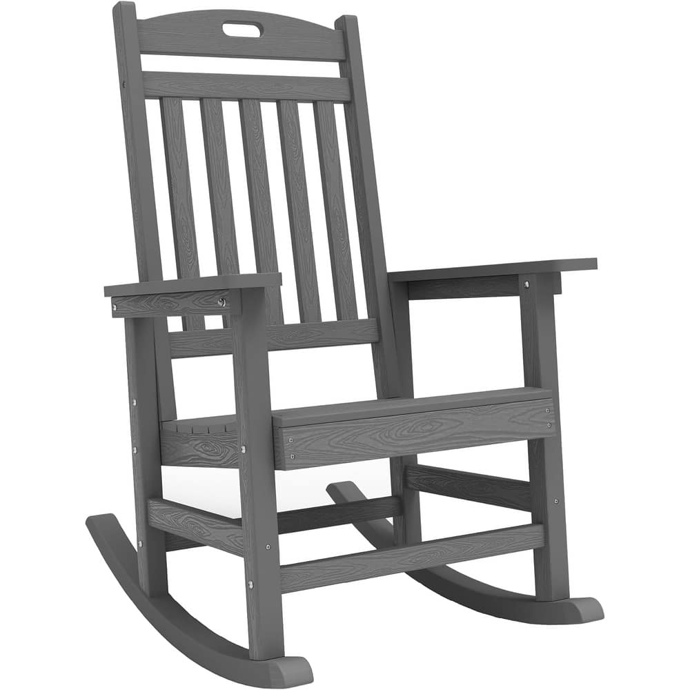 WINSOON All Weather Outdoor Rocking Chair