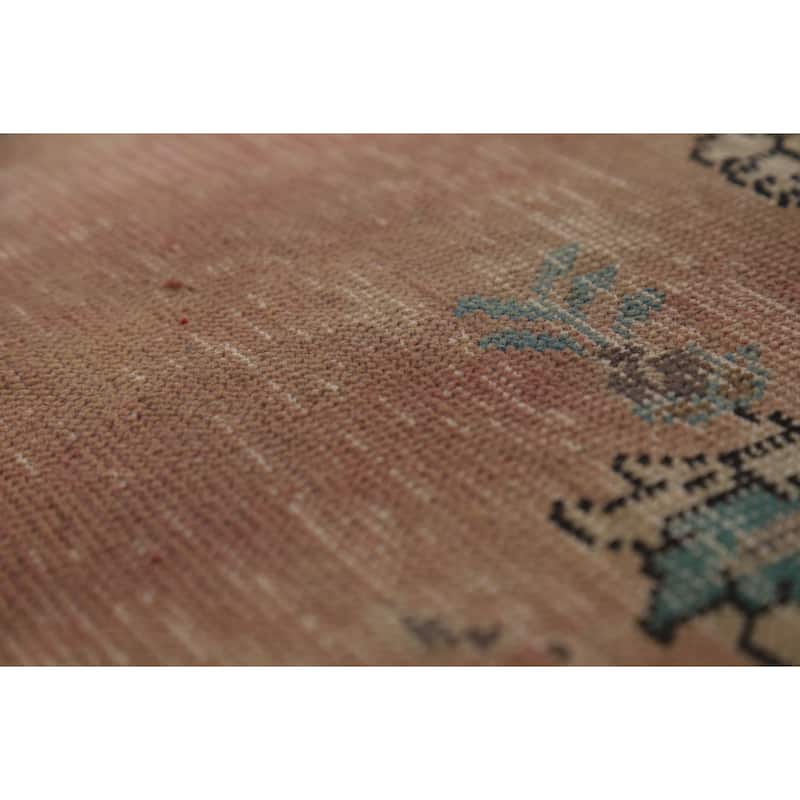 Medallion Tabriz Persian Area Rug Handmade Wool Carpet - 8'0" x 10'7"