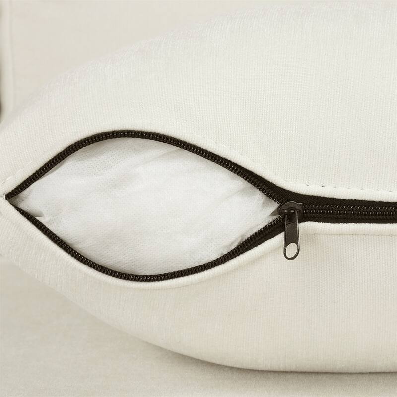 L-shaped Sofa Convertible Sofa Bed Pull Out Sofa Sleeper w/Back Pillow