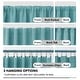 preview thumbnail 40 of 109, Deconovo Back Tab Blackout Curtains (2 Panel)