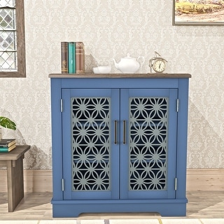 31 in. 2-Door Accent Storage Buffet Cabinet Sideboard - 31" in Width