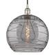 Option Polished Nickel / Light Smoke Deco Swirl