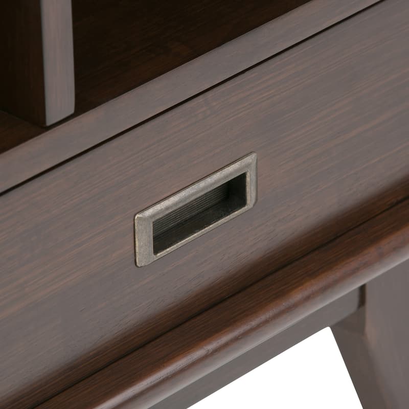 WYNDENHALL Tierney 35 inch Solid Wood 6 Cubbie Bookcase (Set of 2) - 35"W x 14"D x 64"H.