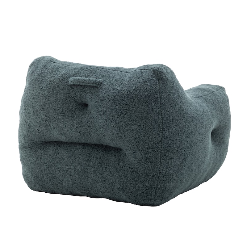 Bean Bag Chair, Bean Bag Sofa Chair with Armrests Stuffed High-Density Foam, Lazy Sofa Comfy Chairs BeanBag Chair