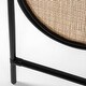 preview thumbnail 6 of 7, OROA Lalita Black Rattan 3-Panel Room Divider
