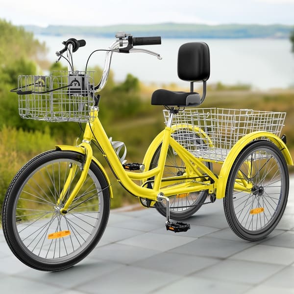 3 wheel bicycle 7 speed 24