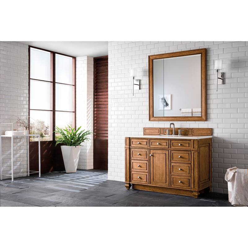 James Martin Vanities 157-V48-3WZ Bristol 48" Free Standing Single