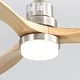 preview thumbnail 30 of 97, Sofucor 48/52 Inch Wood Ceiling Fan with Light and Remote/Smart App Voice Control, Dimmable Lights Included