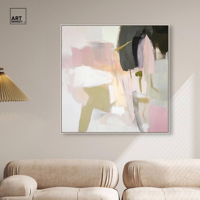 Dynamic Color IV Canvas by Art Remedy