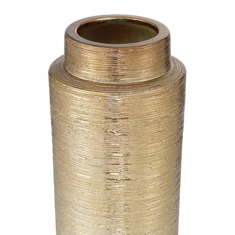 Acroma 12.9" Ceramic Floor Vase 2-set Decoration For Home Office Decor.