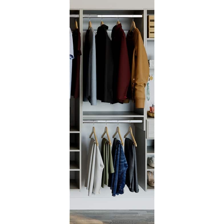 Easy Track Double Hang Laminate Tower Kit