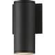 preview thumbnail 1 of 5, Maxim 86221 Caldera 8" Tall ADA Compliant LED Outdoor Wall Sconce Black