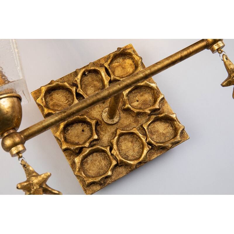 Star 2 Light Bath Vanity in Gold