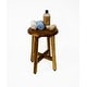 preview thumbnail 2 of 19, EcoDecors Shoji EarthyTeak Teak Wood Shower Stool