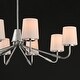 preview thumbnail 5 of 9, Maxim 12698WT Durham 8 Light 35" Wide Chandelier