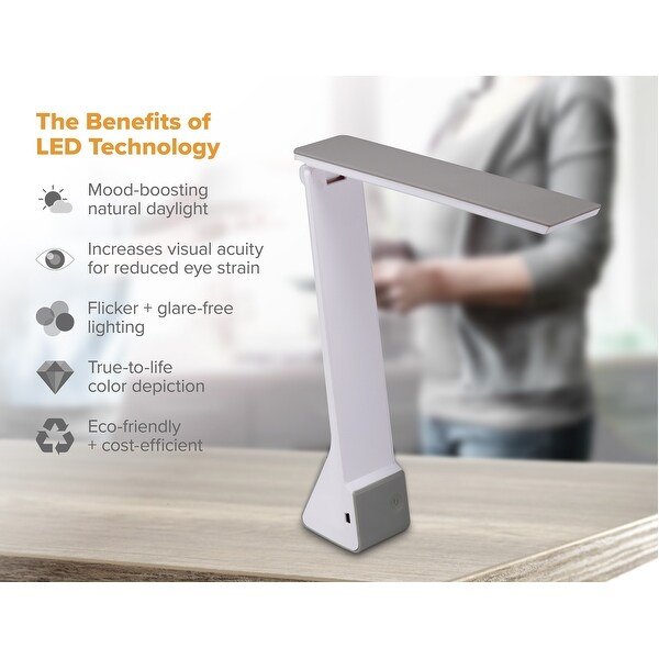 battery powered led desk lamp