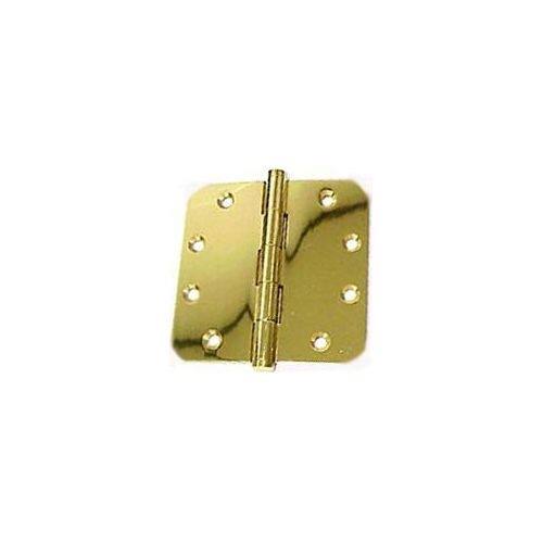 Deltana 4" x 4" Solid Brass 5/8" Radius Corner Plain Bearing Full