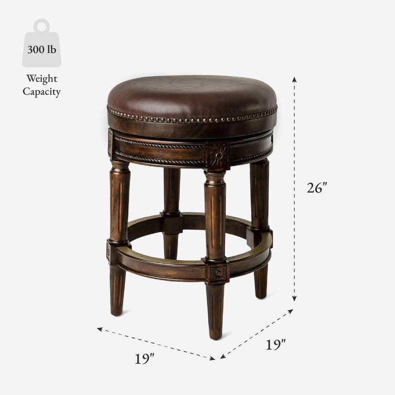 Maven Lane Pullman Backless Kitchen Stool