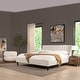 preview thumbnail 45 of 160, Aspen Vertical Tufted Upholstered Platform Bed