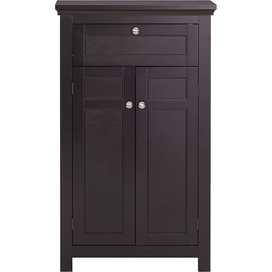 Spirich Home Freestanding Bathroom with Doors Wooden Entryway
