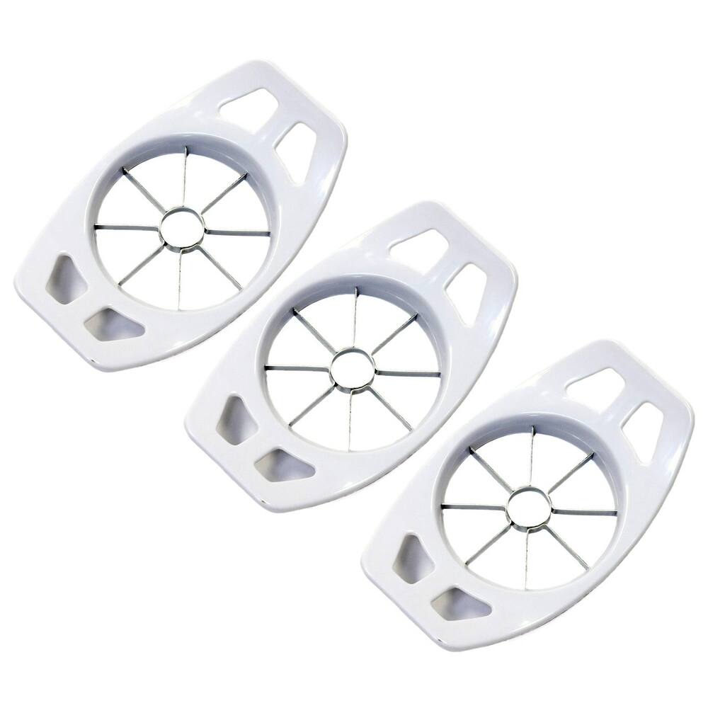 Chef Craft Stainless Steel Blade Apple Slicer, Wedger and Divider, Apple Cutter and Corer Tool